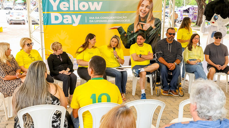 Yellow Day conscientiza sobre a doença lipomielomeningocele