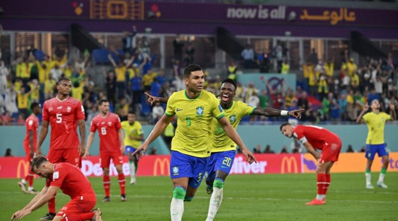 Casemiro marcou o único gol do Brasil no jogo