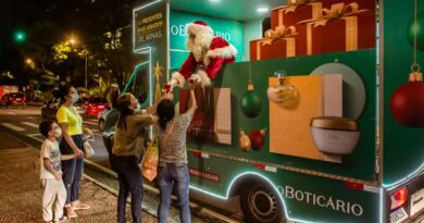 Boticário traz caminhão itinerante de Natal