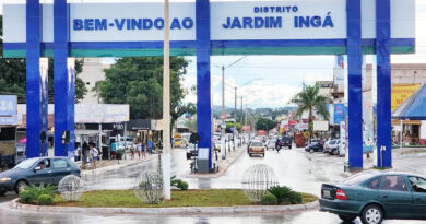 Portal de entrada do distrito do Jardim Ingá é inaugurado