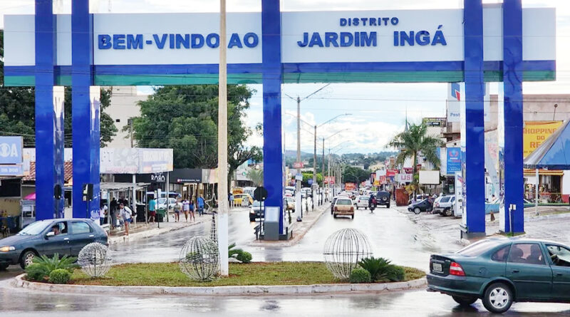 Portal de entrada do distrito do Jardim Ingá é inaugurado