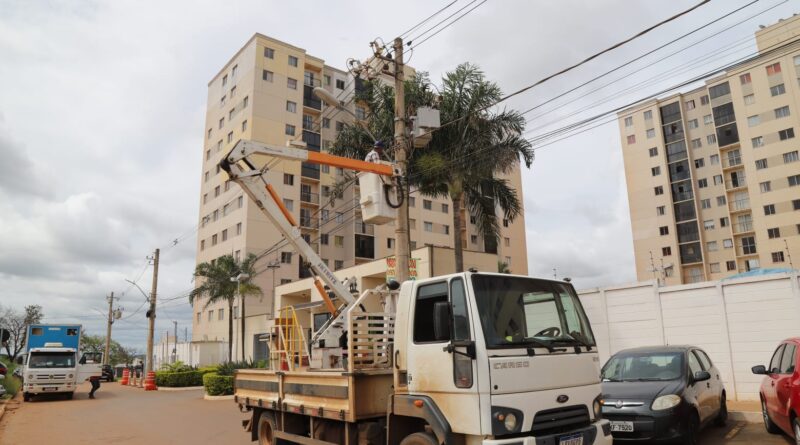 Parque Rio Branco recebe lâmpadas LED