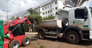 Secretaria de Infraestrutura começa semana com muito trabalho