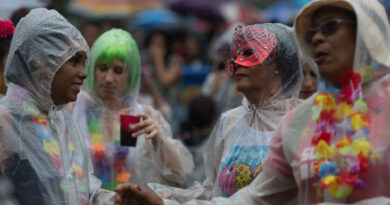 Chuva em Goiás durante o Carnaval