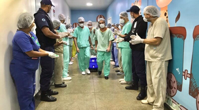 Hospital Estadual de Formosa realiza primeira captação de órgãos, que serão destinados a pacientes que aguardam na fila por transplantes em Goiás