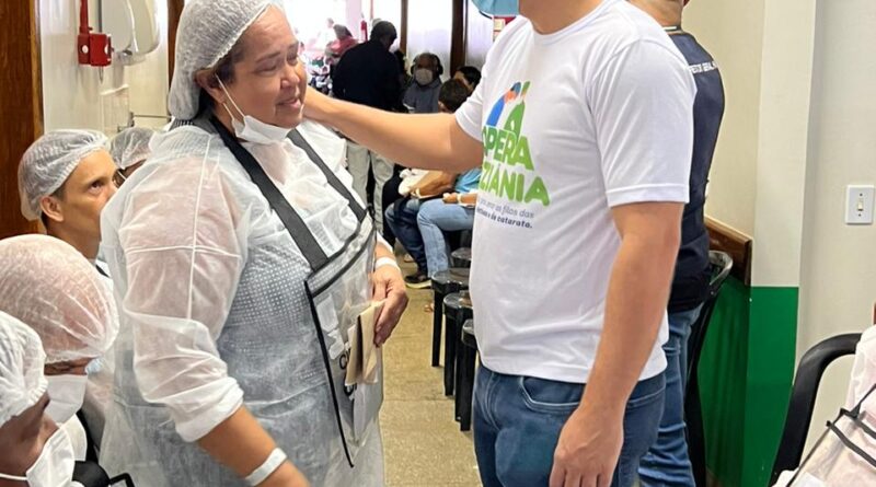 Prefeito acompanha o mutirão das cirurgias em Luziânia