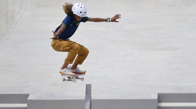 Rayssa Leal é a grande sensação do skate street.