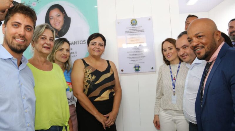 Mais um dia que entra para a história de Valparaíso, inaugurado em clima de festa o CEMEI Angélica Costa Santos, no bairro Cidade Jardins