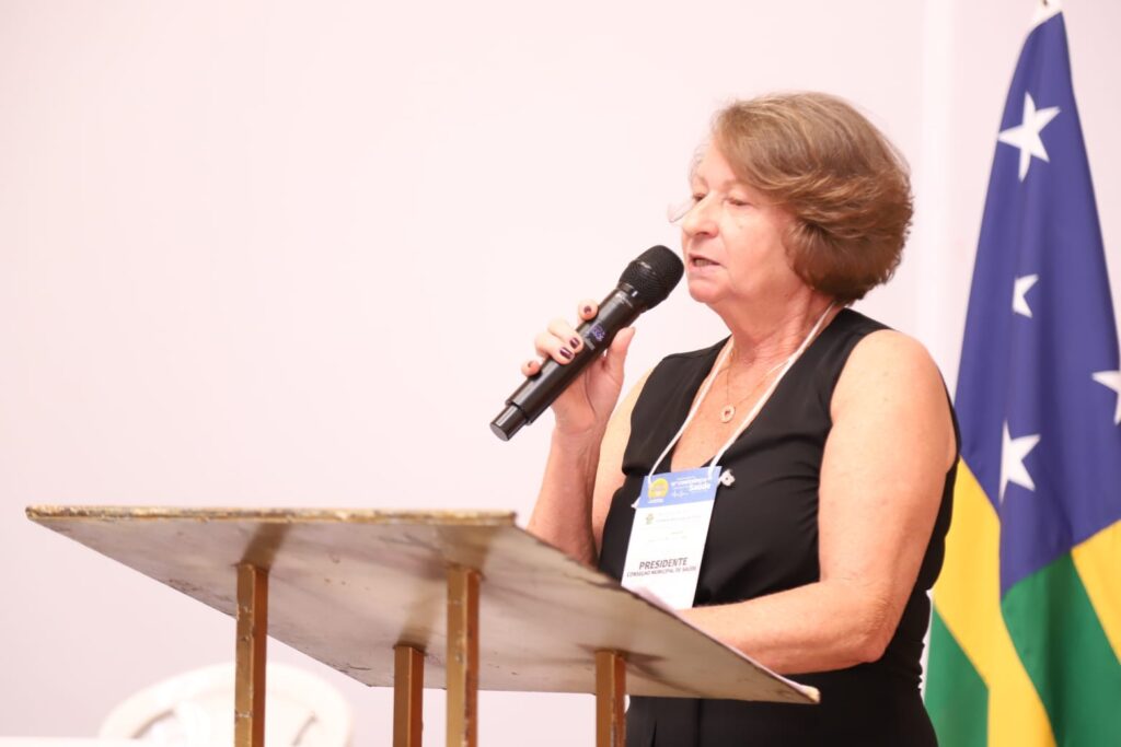 Alice Groff, presidente do Conselho Municipal de Saúde de Valparaíso