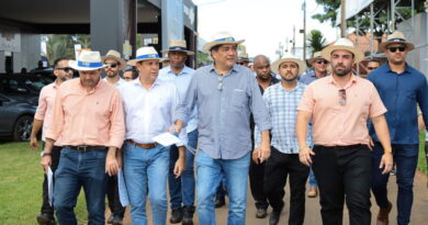 Parlamentares participam da abertura da Feira Tecnoshow 2023 em Rio Verde