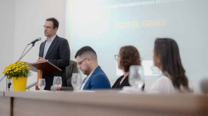 Secretário da Saúde, Sérgio Vencio, durante apresentação do inquérito Vigitel: “Precisamos combater esse cenário, juntamente com os municípios (Foto: Iron Braz)