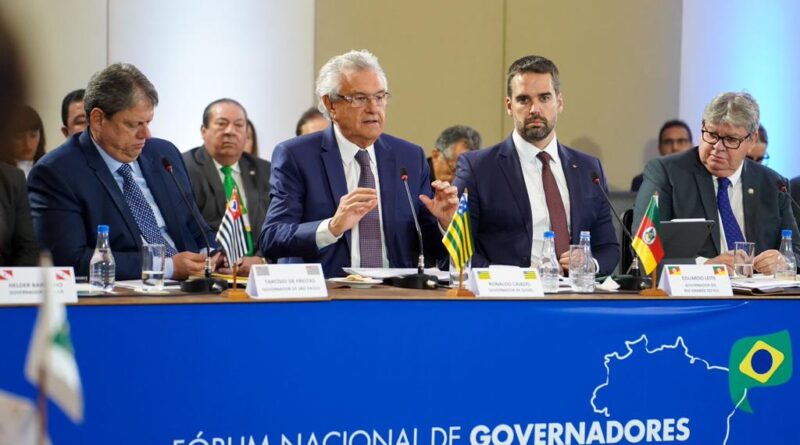 Em Brasília, governadores de todo o país debatem proposta de reforma tributária (Foto: Júnior Guimarães)