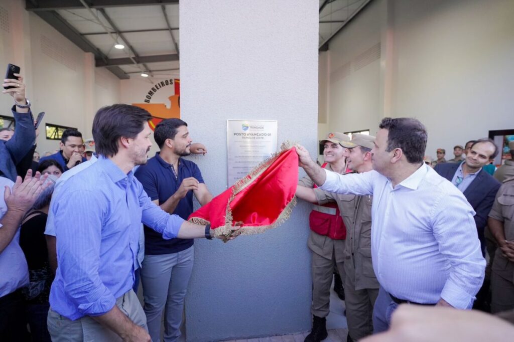 Governador inaugura Posto Avançado do Corpo de Bombeiros; o primeiro de 45 que vão ser criados no estado (Fotos: Junior Guimarães)