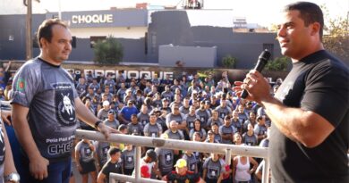 Prefeito Pábio Mossoró participa da 2ª Corrida de Rua realizada pelo 2º Batalhão de Choque