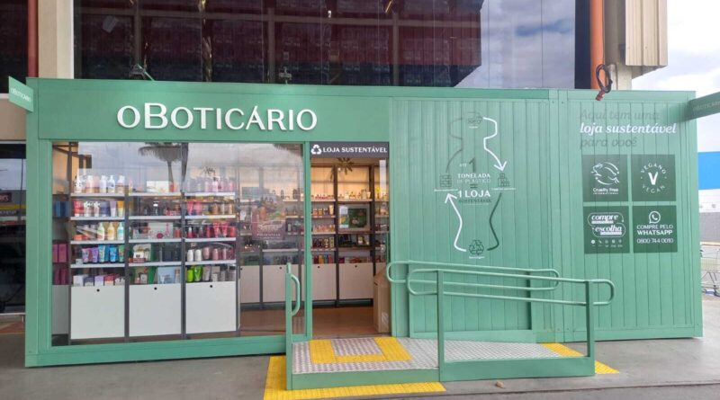 Modelo de loja sustentável do Boticário que será inaugurada em Rio Verde Divulgação