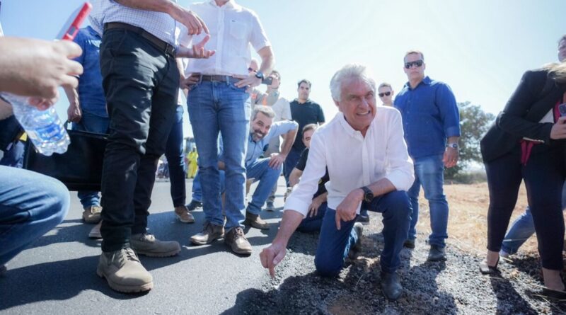 Obra na GO-080 atende a rigorosos padrões de qualidade e beneficia 15 mil pessoas (Foto: Júnior Guimarães)