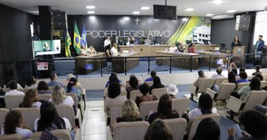 Abertura da Semana Nacional da Pessoa com Deficiência Intelectual e Múltipla, na Câmara Municipal de Valparaíso de Goiás