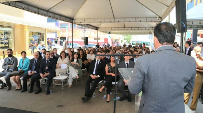 Mais um marco histórico em Valparaíso, a inauguração da Defensoria Pública de Valparaíso.