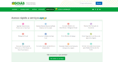 Governo de Goiás lança novo Portal
