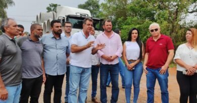 Prefeito Fábio Correa e comitiva visitas Parque Nápoles