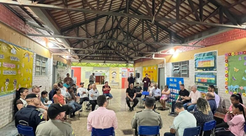 2ª reunião comunitária sobre segurança pública, no Bairro Araguari,