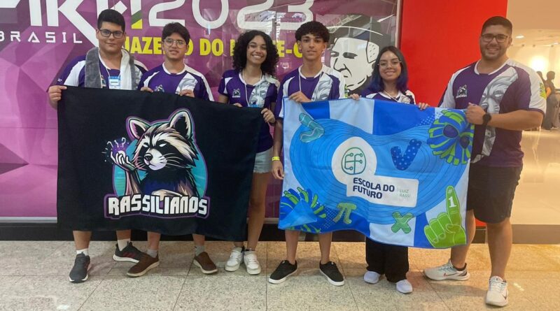 Estudantes da Escola do Futuro vão representar Goiás em campeonato mundial de robótica, em 2024 (Foto: Secti)