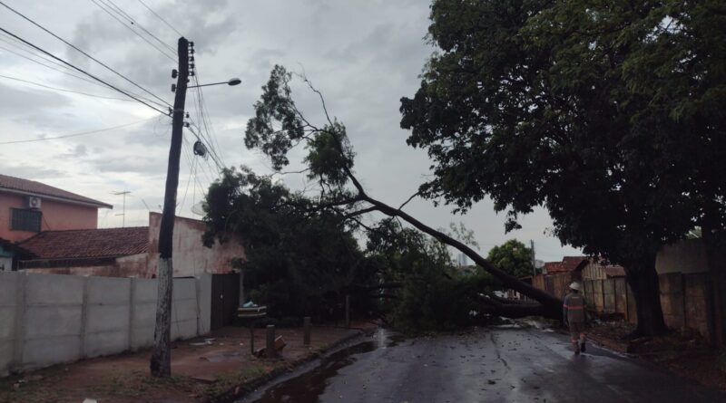 Alerta para fortes temporais em Goiás