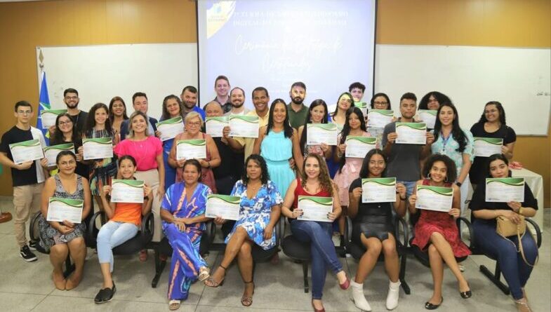 Primeira turma do curso de Empreendedorismo Digital.