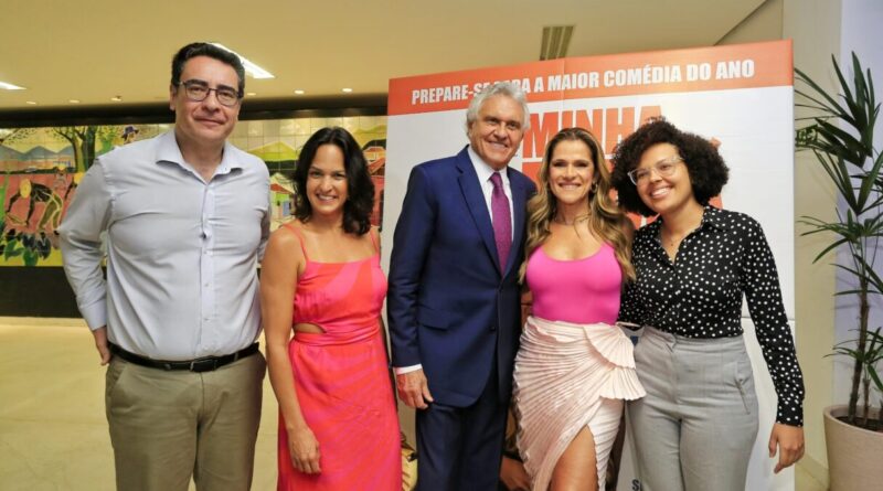 Ronaldo Caiado prestigia pré-estreia do filme “Minha irmã e Eu”, que tem Ingrid Guimarães como protagonista (Foto: Fotos: André Saddi)