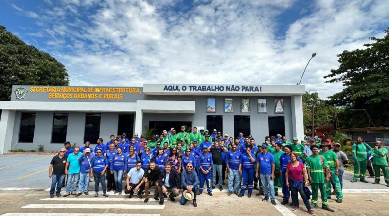 Inaugurada nova sede da Secretaria de Infraestrutura de Cidade Ocidental