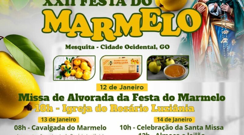 Tradicional Festa do Marmelo em Cidade Ocidental