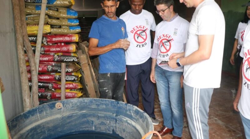 Além de Águas Lindas, outros municípios goianos realizaram neste fim de semana ações de combate à dengue.