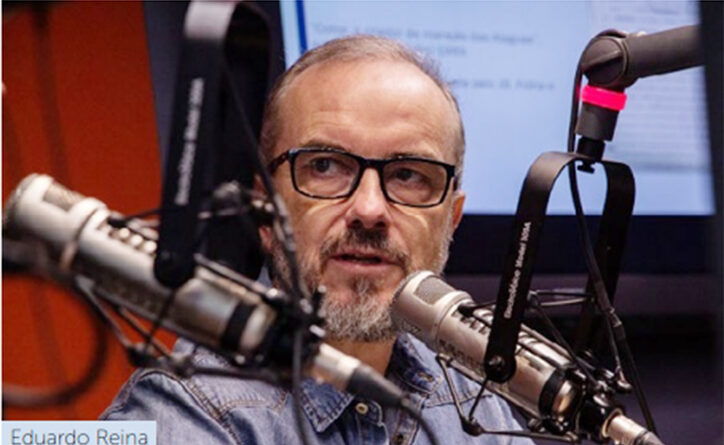 Jornalista Eduardo Reina