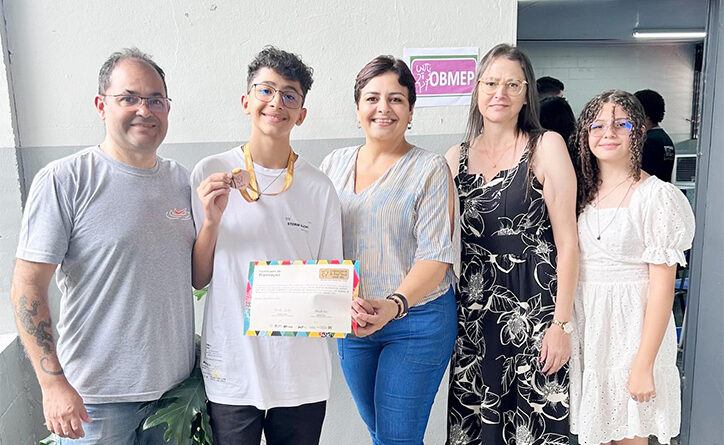 Parabéns, Isaac. Você é nosso orgulho.