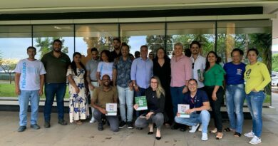 Representantes dos oito municípios que fazem parte da região turística “Encantos do Planalto Central” fizeram a primeira reunião de 2024