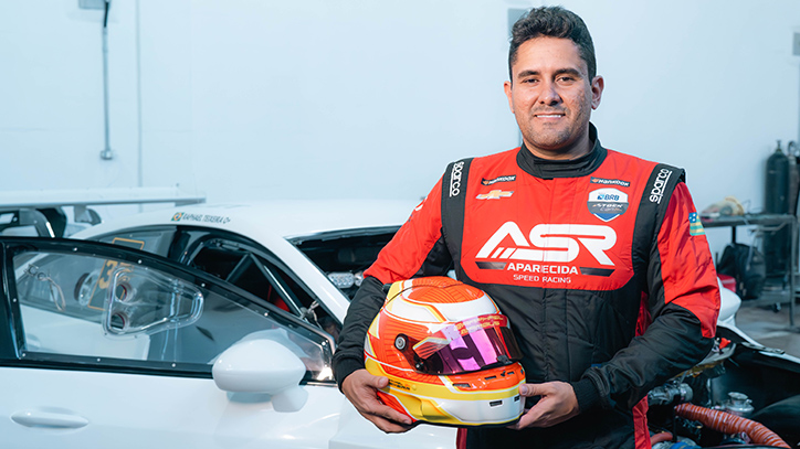 Ray Negreiros Raphael Teixeira será o piloto da Aparecida Speed Racing