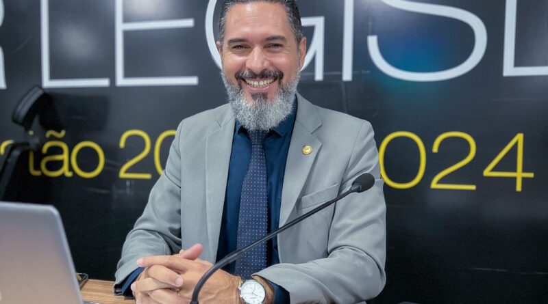 Presidente da Casa de Leis, vereador Alceu Gomes