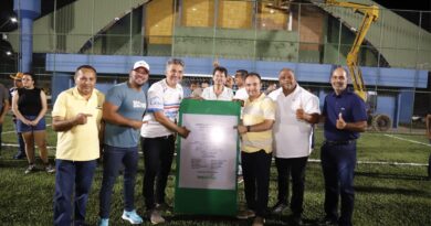 Desportistas ganham campo sintético no Bairro Jardim Oriente