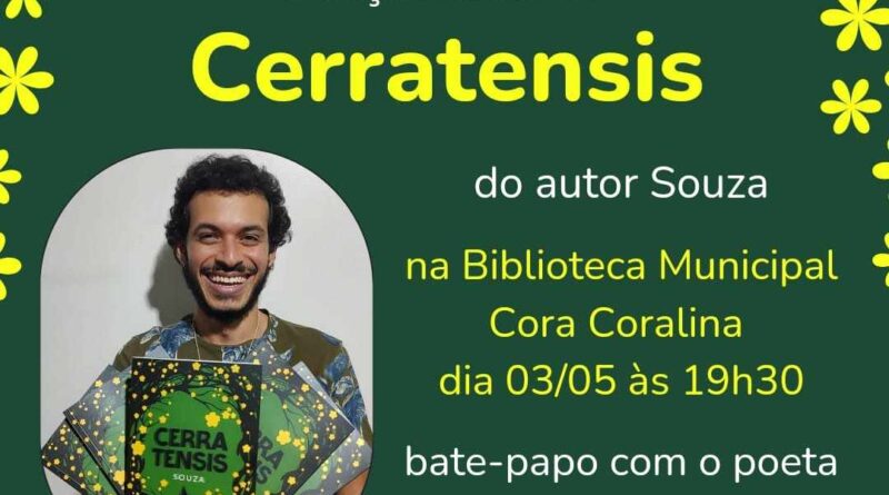 Souza lança mais um livro com uma roda de conversa. Agende!