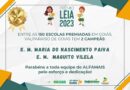 Valparaíso entre os premiados com o Prêmio Leia 2023