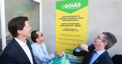 Governador em exercício Daniel Vilela inaugura novas unidades de saúde dentro do HGG (Foto: André Costa)