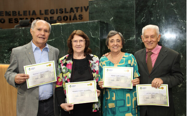 Colégio Valparaíso, Colégio Santo Antônio, Colégio Rio Branco e Colégio CEBAM foram homenageados pela ALEGO