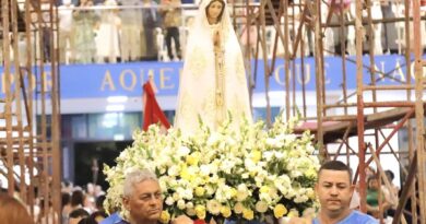 Prefeito Pábio Mossoró participa da Missa Solene em homenagem à Nossa Senhor de Fátima