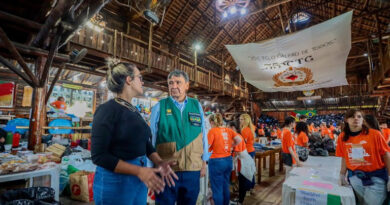 Ministro Wellington Dias acompanha no Rio Grande do Sul ações de ajuda humanitária. (Foto: Roberta Aline/ MDS)