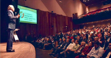 Governador Ronaldo Caiado participa da abertura da Conferência Nacional sobre Defesa Agropecuária, em Goiânia (Foto: Foto: Rômullo Carvalho)