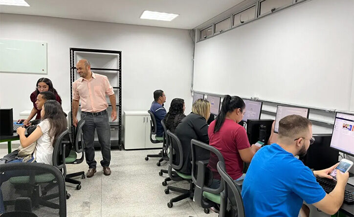 Escolas do Futuro de Goiás oferecem 204 vagas para cursos técnicos em cinco municípios (Fotos: Secti-GO)