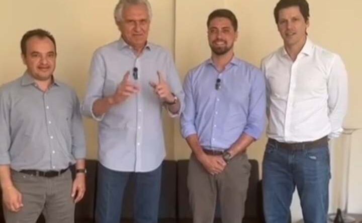 Pré candidato, Dr. Marcus Vinicius segue com a bençãos do governador Caiado e do vice Daniel Vilela