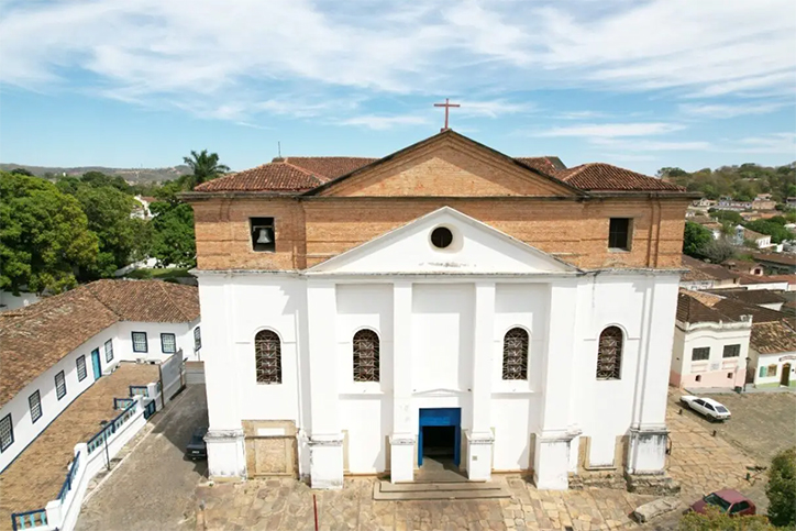 restauração da Catedral faz parte do projeto Fé, Religiosidade e Devoção, realizado por meio da Secretaria de Estado da Cultura (Foto: Secult)