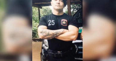 LEANDRO GADELHA DA SILVA, DE 38 ANOS, CHEGOU A SER SOCORRIDO, MAS NÃO RESISTIU AOS FERIMENTOS (FOTO: DIVULGAÇÃO/POLÍCIA MILITAR)