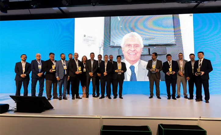 Governador Ronaldo Caiado participa por videoconferência do anúncio da premiação do Índice ABEP-TIC de Oferta de Serviços Públicos Digitais dos Governos Estaduais e Distrital (Foto: Wesley Costa)